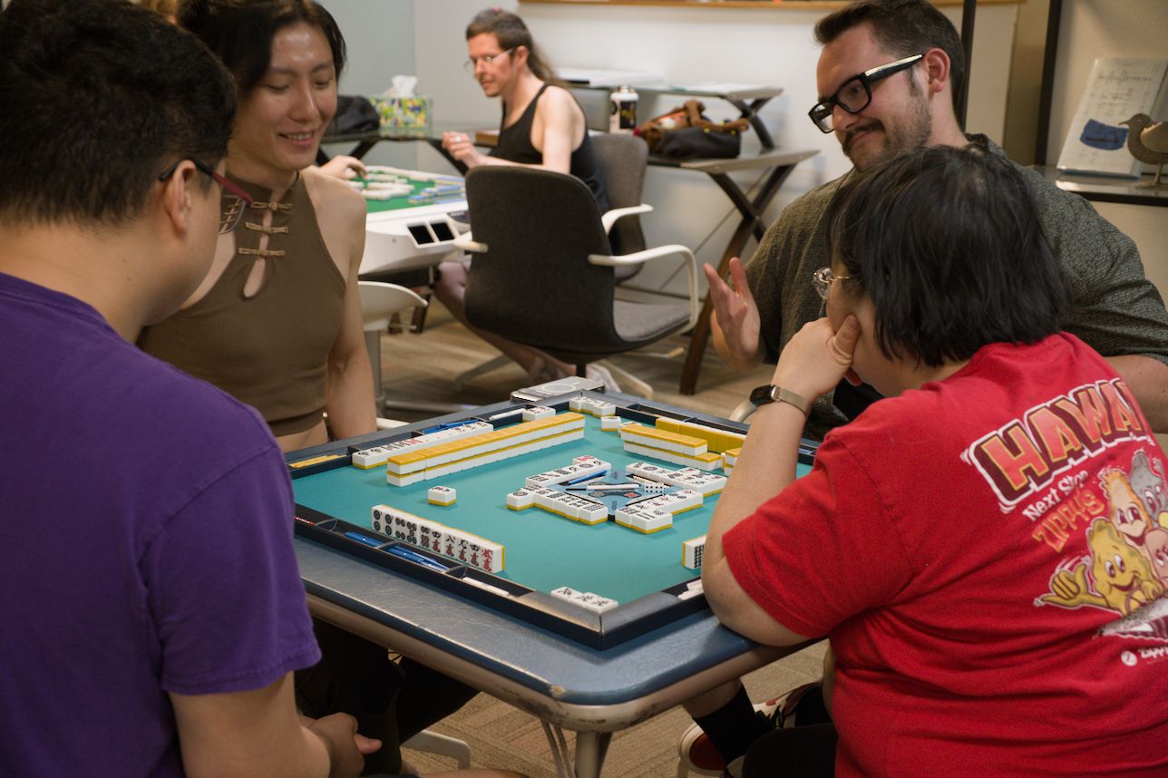 A player deals in to another player's riichi hand.